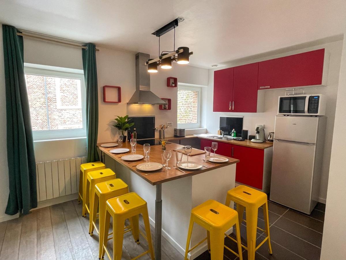 Superbe appartement-Sauna-Cinéma-Parking-Gare Amiens Exterior foto