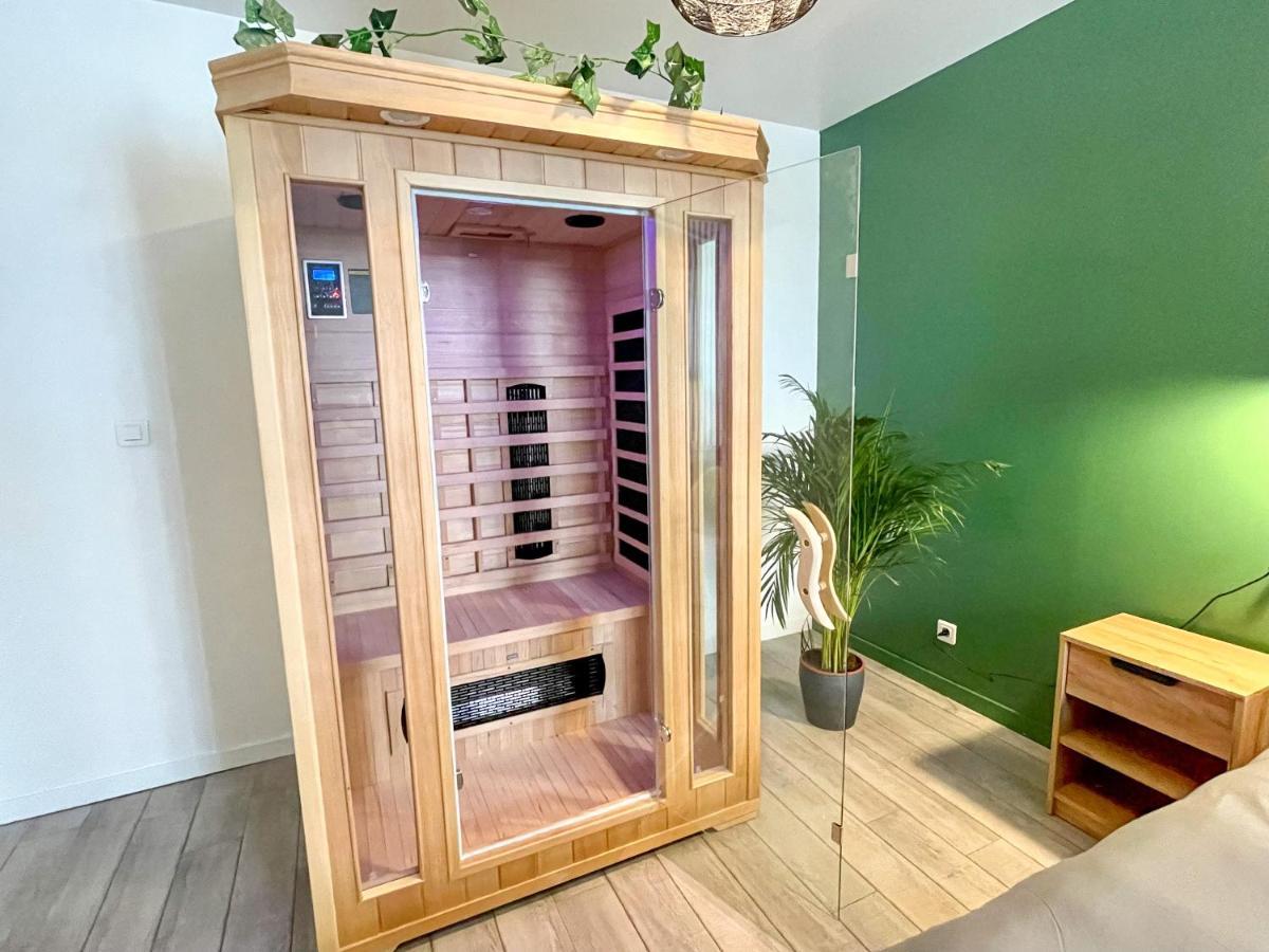 Superbe appartement-Sauna-Cinéma-Parking-Gare Amiens Exterior foto